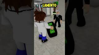 SALVAMOS A UNA NIÑA GRACIAS A MINILOKI shorts roblox brookhaven [upl. by Newol]