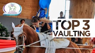 Top 3 Vaulting  Junior Female  FEI World Vaulting Championships™ Ebreichsdorf [upl. by Krell]