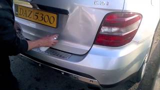 Mercedes Dent Repair  Paintless Dent Removal [upl. by Ahsiekal932]