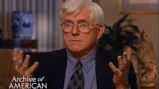 Phil Donahue on interviewing Albert Speer EMMYTVLEGENDSORG [upl. by Crispin178]