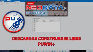 Neodata Win Descargar Construbase Libre [upl. by Arramat]