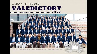 Elkanah House  Valedictory 2022 [upl. by Hinkle]