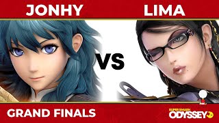 SSO 100  Grand Finals  AK  Jonhy Byleth VS Lima Bayonetta  SSBU Ultimate [upl. by Nytsud]