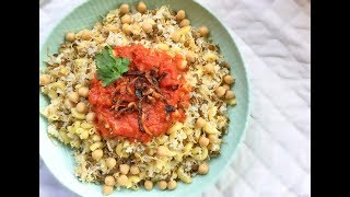 ONE POT Koshari VEGAN  الكشري المصري في الحلة الواحدة  Kaiser in the Kitchen [upl. by Othilie464]