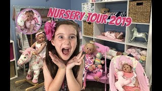 REBORN NURSERY TOUR 2019 PLUS EXCITING ANNOUNCEMENTS [upl. by Aokek]