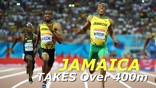 Jamaica 400m Men to Dominate Olympics 2024 [upl. by Tletski722]