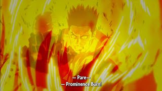 🇧🇷VER O ENDEAVOR USANDO O PROMINENCE BURN NO AFO FOI INSANO😱🤯  Boku no hero 7 temp [upl. by Joed250]