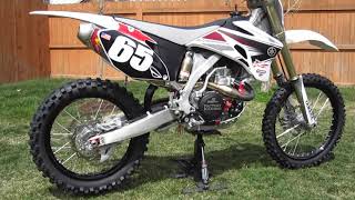 The Yamaha YZ450F I want back Throwback to my favorite build Timeless YZ450 classic dirt bike [upl. by Nekcerb170]