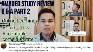 AMAOed Study Review Question amp Answer Part 2 amauniversity onlineeducation [upl. by Neelcaj]