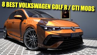 BEST 8 Volkswagen GOLF R  GTI Mods for Assetto Corsa [upl. by Aborn]