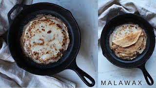 HOW TO MAKE SOMALI MALAWAX WITH TRANSLATION  EASY CREPE RECIPE  ILHAN A [upl. by Rosdniw]