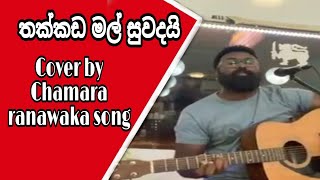 Thakkada mal cover by Chamara ranawaka song [upl. by Helsa]