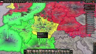 hoi4 kaiserreich quotschleichers red nightmarequot gameplay and commentary 5 no commentary [upl. by Nivra]