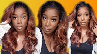 BUST or BUY 😱⁉️ NEW Sensationnel What Lace ZELENA  Flamboyage Auburn  Wigtypes [upl. by Ahseenak148]