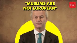 Message for MUSLIMS in Europe  Geert Wilders Controversial Dutch PM warns Erdogan  Islamophobe [upl. by Marrilee382]