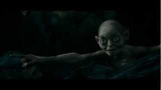 The Hobbit Gollum clip HD [upl. by Atirrehs]