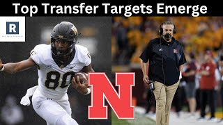 Nebraska Transfer Portal Targets  Going After A Top WR  Nebraska Cornhuskers Recruiting [upl. by Ellehcam]