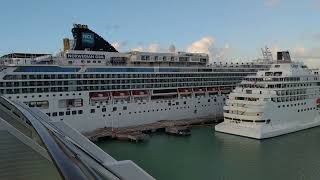 Marella Discovery  Departing Dominica [upl. by Leahcimaj116]