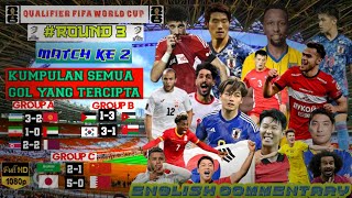 Kumpulan gol gol match ke 2 Round 3 kualifikasi piala dunia zona asia 2024 [upl. by Anived]