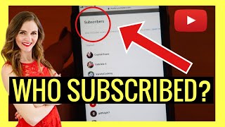 WHO SUBSCRIBED How to CHECK public SUBSCRIBER LIST on YOUTUBE Desktop amp Mobile 2021 WATCH THIS [upl. by Eiduam]