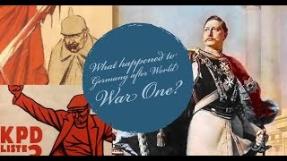 What happened to Germany after World War One 1918 [upl. by Ahsitruc771]