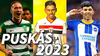 OS 3 GOLS FINALISTAS DO PRÊMIO PUSKÁS 2023 [upl. by Nrevel]