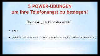 Die Angst vor der Angst beim Telefonieren Nie wieder Angst vor dem Telefon [upl. by Treblihp]