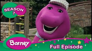 Barney Song  Ive Been Working On The Railroad Alphabet Soup [upl. by Gentille]