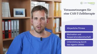 Voraussetzungen der CARTZelltherapie Experte erklärt [upl. by Echo]