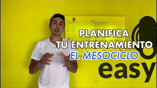 ✅Cómo planificar mi entrenamiento  El mesociclo [upl. by Farly586]