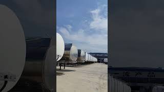 Fuel Tanker Trailer Supplier LNG Tank Trailer LPG Tank Trailer [upl. by Ennayllek]