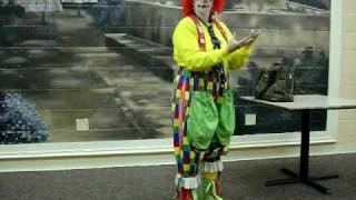 Peaches The Clown teaches juggling [upl. by Louanne]