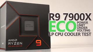 AMD Ryzen 9 7900X Eco Mode amp Power Limit amp Undervolting [upl. by Airbmat]