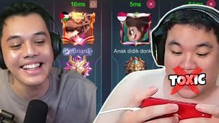 Seabad Gak Main Sama Si TUWIR Paling Toxic Di MLBB  Mobile Legends [upl. by Dianuj]