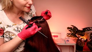 A Real Person ASMR Scalp Check Scalp Treatment amp Massage [upl. by Kristina847]