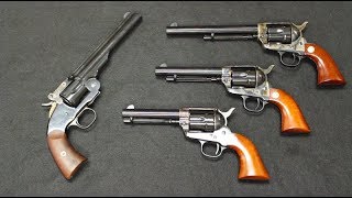 SampW Schofield No 3 Revolver Vs Colt Single Action Army Uberti [upl. by Blood]