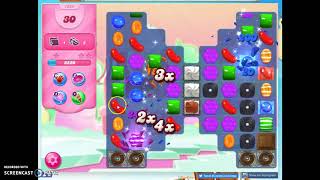 Candy Crush Level 1834 Audio Talkthrough 3 Stars 0 Boosters [upl. by Kohl]