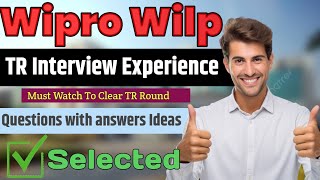 Wipro WILP Interview Experience 2024  Technical Round  Freshers TR Round  Complete Guidance ✅ [upl. by Behl532]