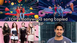 Top 4 Bollywood song copied from Kpop  202021   bonus song [upl. by Anaz]