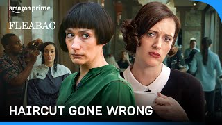 The Funniest Haircut of The Year 😂  Fleabag  Prime Video India [upl. by Doowyah54]