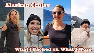 Alaska Cruise  What I Packed vs What I Wore vs What I Wish I Packed  August 2021 Sailing NCL [upl. by Isej]