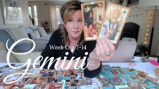 GEMINI  Going In Different Directions  Weekly October 2023 Zodiac Tarot Reading [upl. by Hallerson894]