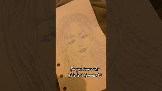 Draw with me viral art scetching jasmine [upl. by Klehm]