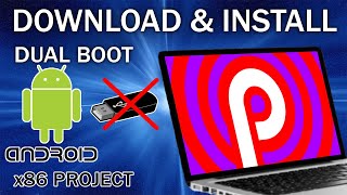 How To Install Android x86 on PC with Dual Boot  Without USB  Low End PC [upl. by Atinet]