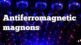 Antiferromagnetic magnons l Solid state physics in Hindi [upl. by Ssyla]