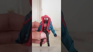 Mafex Miles Morales Into the Spiderverse figure review Pt2 whatsupdanger [upl. by Nayar]