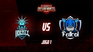 Circuito Desafiante 2019 2ª Etapa  Fase de Pontos  Havan Liberty x Falkol ESports Jogo 1 [upl. by Art650]