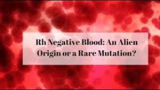 RH Negative Blood Type What it means Spiritually [upl. by Hctud]