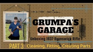 How to Clean fit  amp Create PartsUntouched P 1837 Brunswick Two Groove Rifle from IMA [upl. by Zeta]