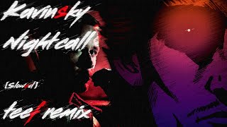 Kavinsky  Nightcall  Retrowave Remix slowed  reverb  Drive 2011 Theme [upl. by Ynej]